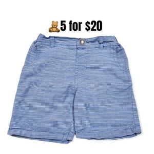 🧸5 for $20 Garanimals Blue and White Striped shorts